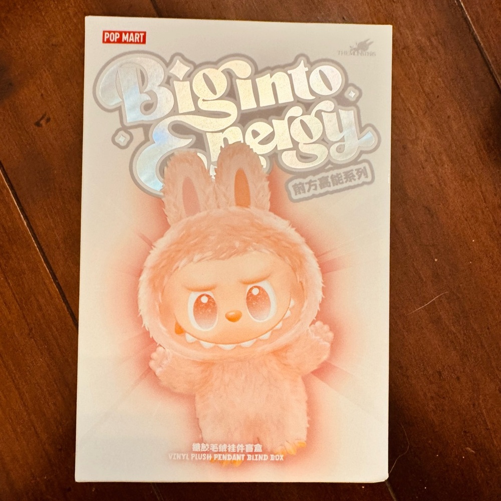 Pop Mart Labubu Big Into Energy Blind Box 100% authentic